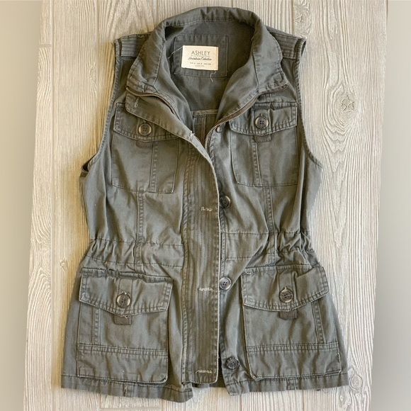 Gray utility jacket - Picture 8 of 8